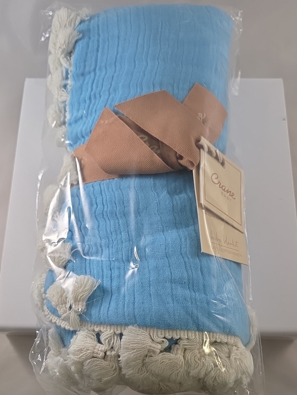 Crane Baby 6  Layer 100% Cotton Muslim Baby Blanket